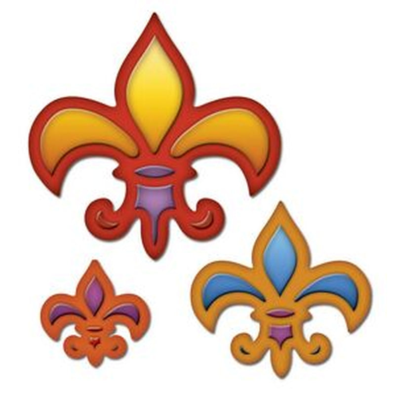 Spellbinders Fleur De Lis