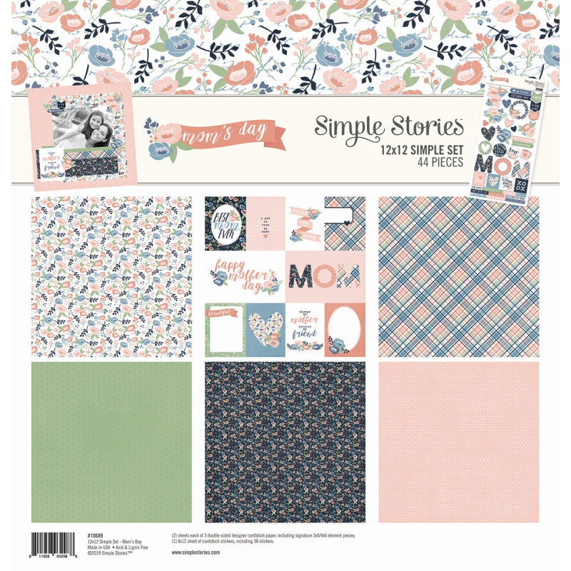 Simple Stories Collection Kit Moms Day