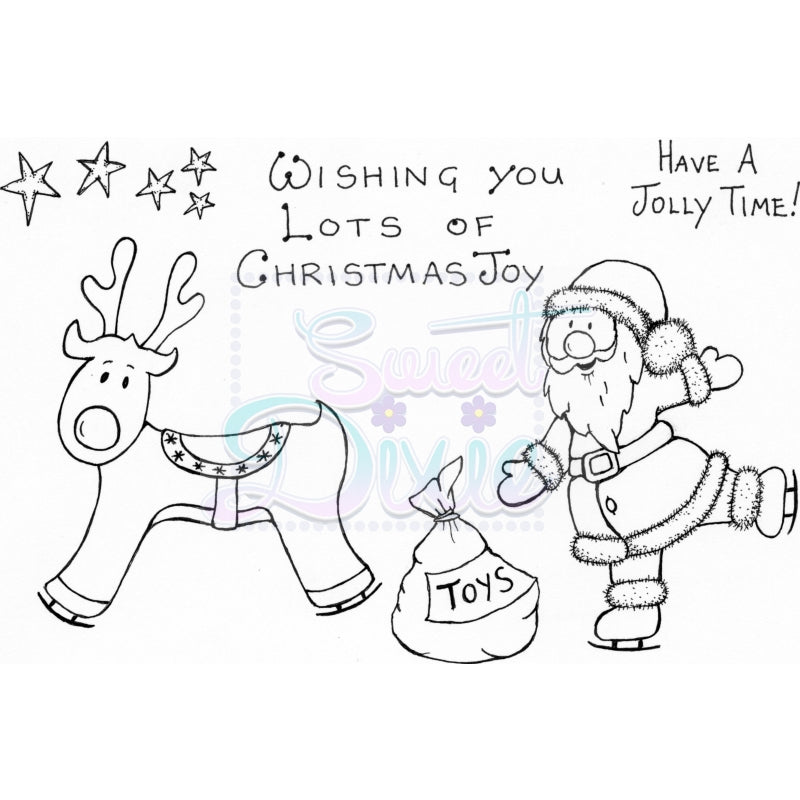 Photocentric Lindsay Mason Skating Santa A6