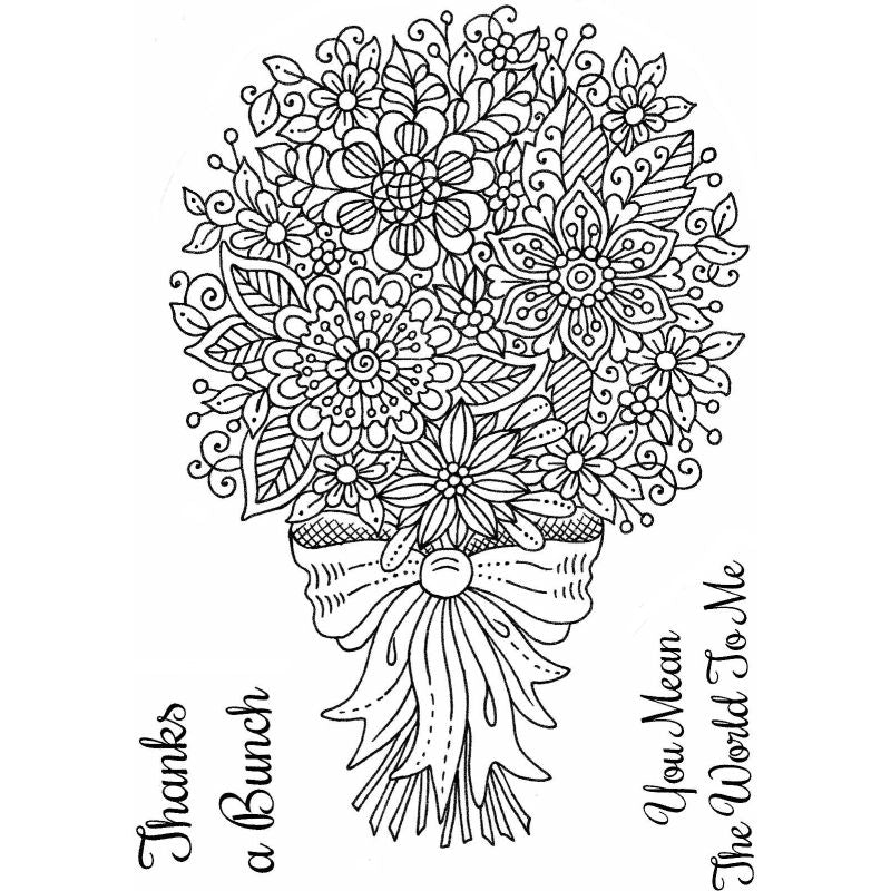 Photocentric Sue Dix Fantasy Floral Bouquet