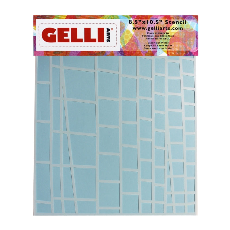 Gelli Arts Ladder Stencil (For Use With 8x10 Plate)