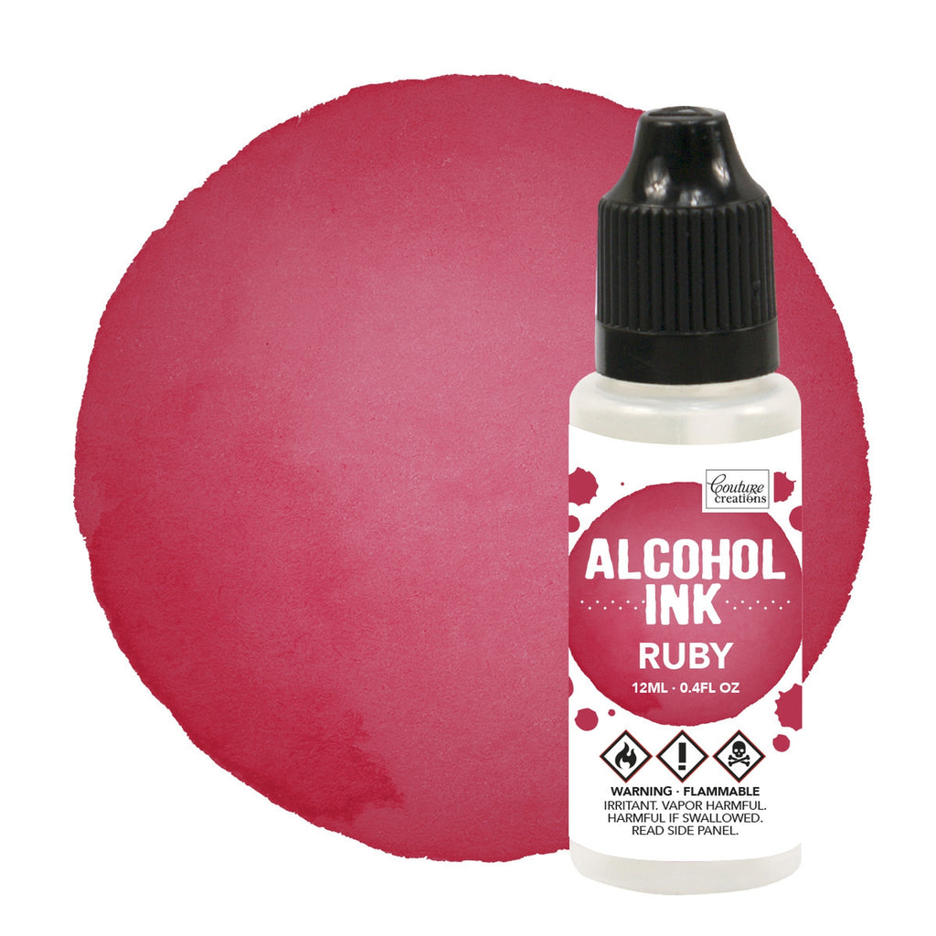 Couture Creations Ruby Alcohol Ink 12ml / 0.4fl Oz.
