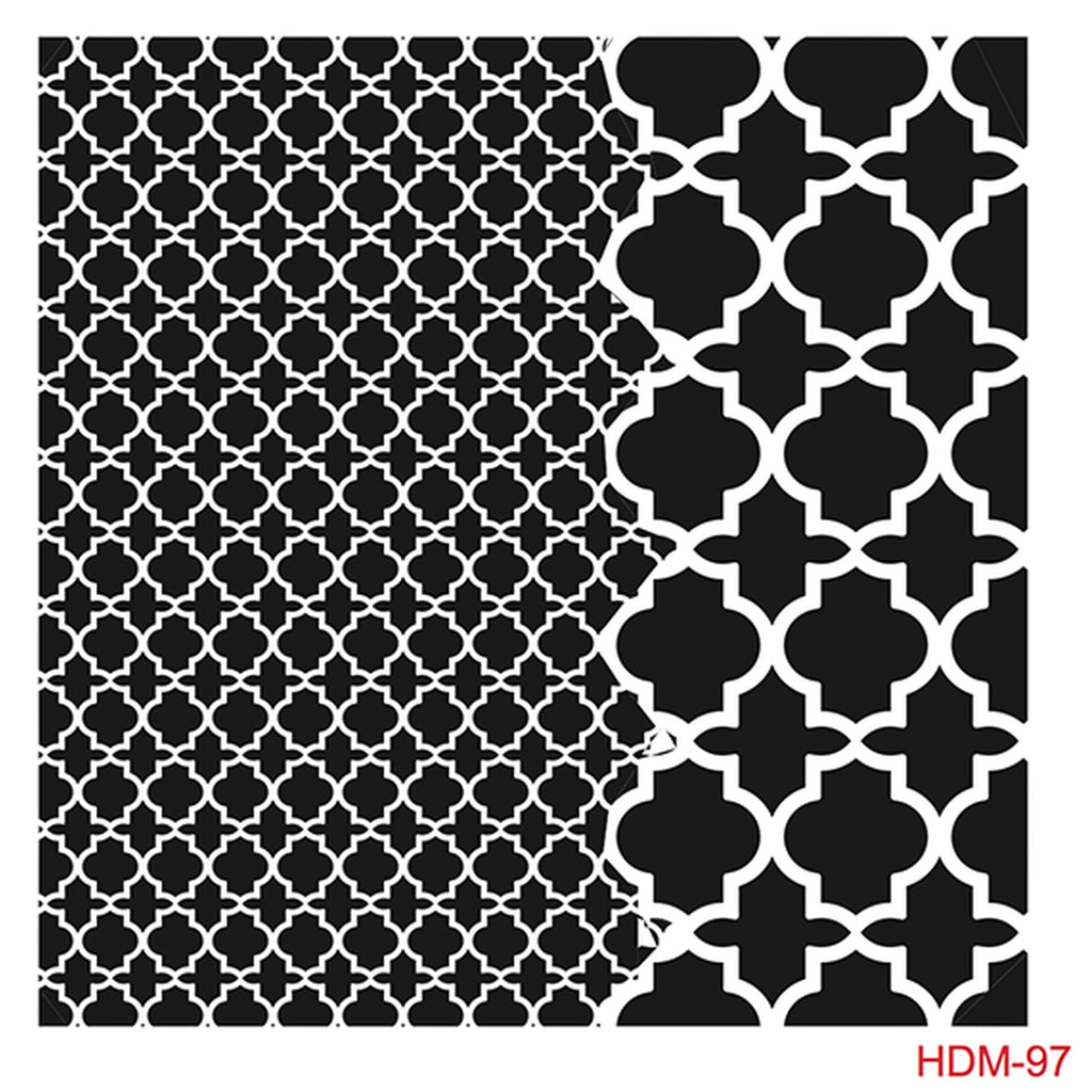 Cadence 25 X 25 Midi Stencil Ornate Trellis