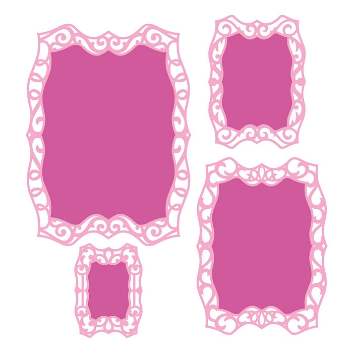 Spellbinders Labels Forty Dec Elements