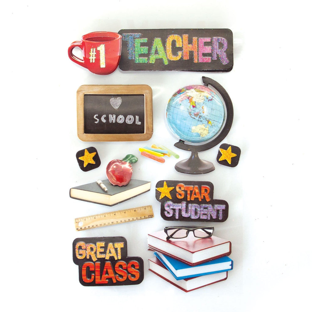 Paper House Productions Teacher - Sticker - 3d