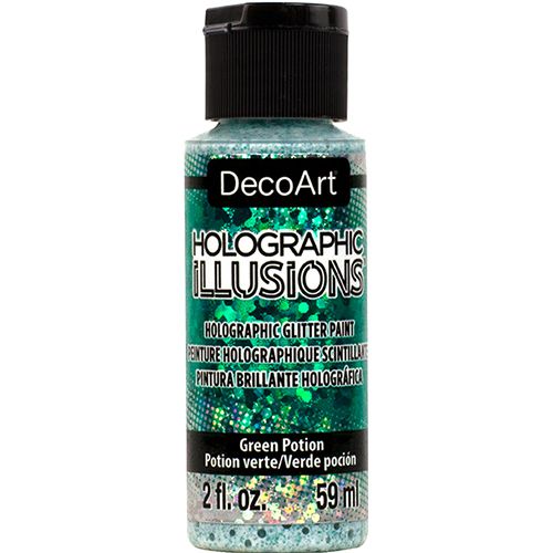 DecoArt Green Potion Holographic Illusions