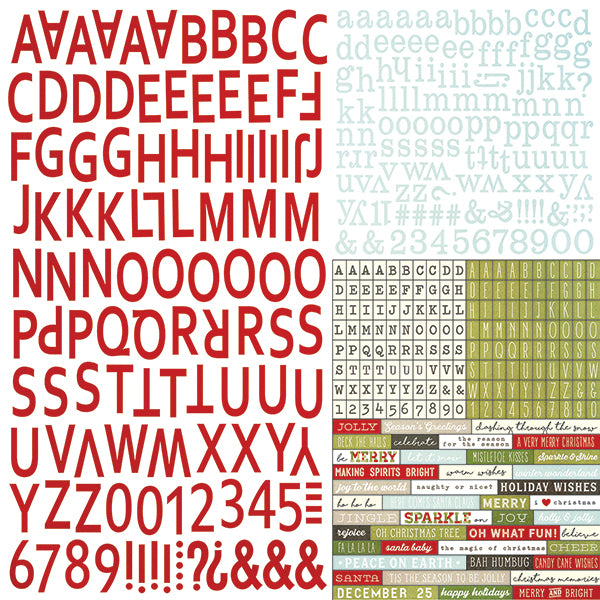 Simple Stories Expressions Cardstock Stickers Singles