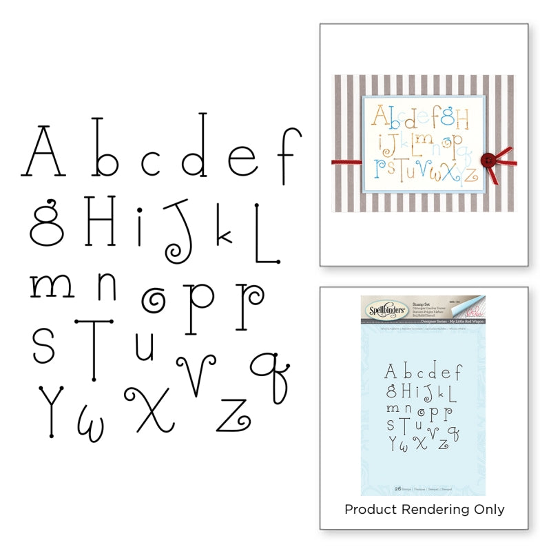 Spellbinders Whimsy Alphabet