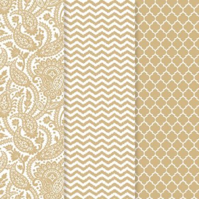 DecoArt Gold Trends Decoupage Paper