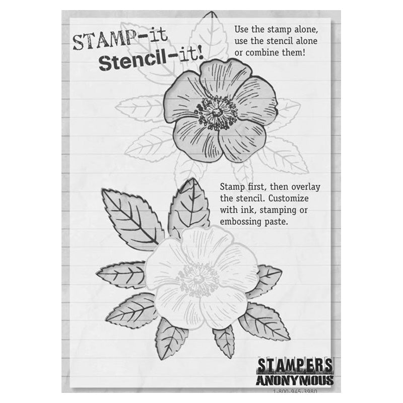 Art Gone Wild In Full Bloom - Stencil & Die