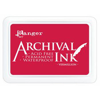 Ranger Archival Ink Pad Vermillion