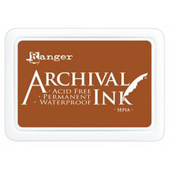 Ranger Archival Ink Pad Sepia
