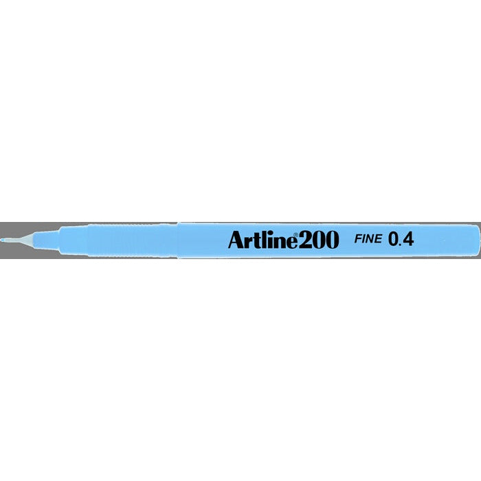 Artline Ek200 Light Blue 0.4 Pen Boxes Of 12s