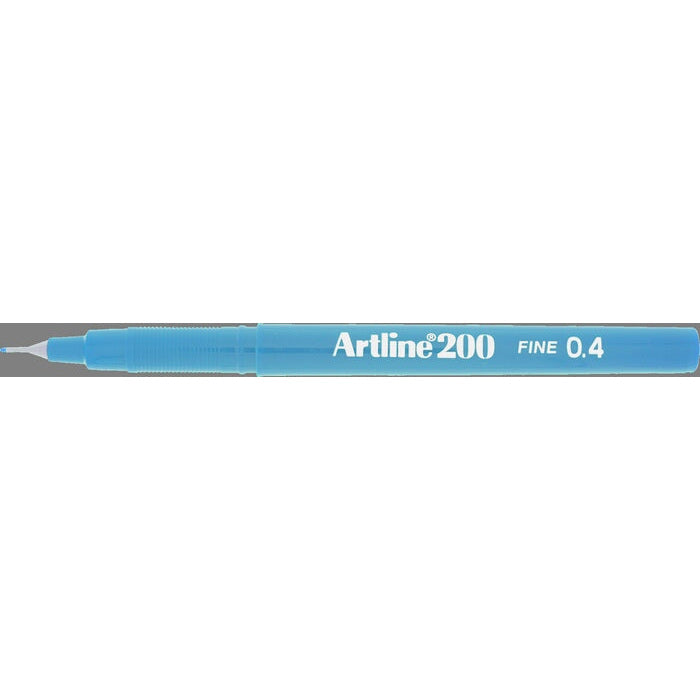 Artline Ek200 Sky Blue 0.4 Pen Boxes Of 12s