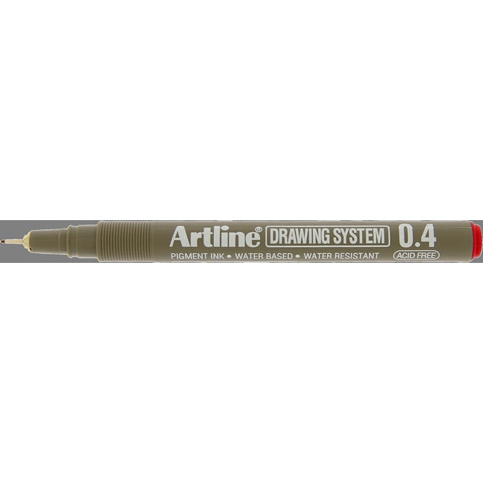 Ek234 0.4 Drawing Pen Red Boxes Of 12s
