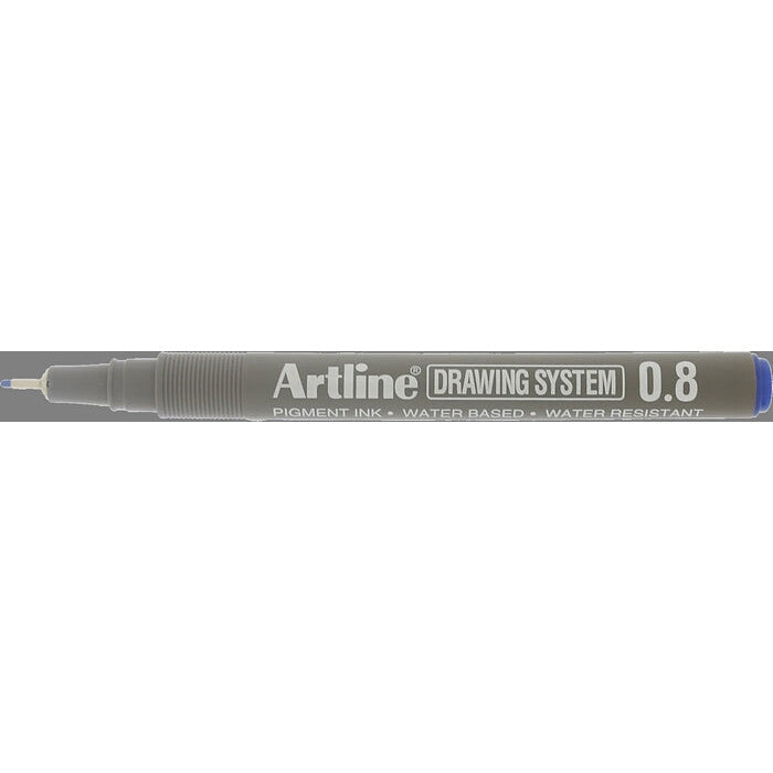 Ek238 0.8 Drawing Pen Blue Boxes Of 12s