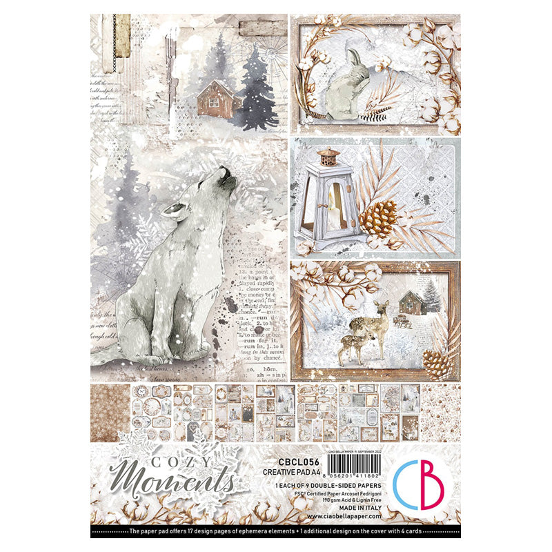 Cozy Moments Pad A4 9/pkg