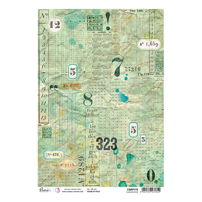 Classification - Ciao Bella Piuma Rice Paper A4 - 5 Pack