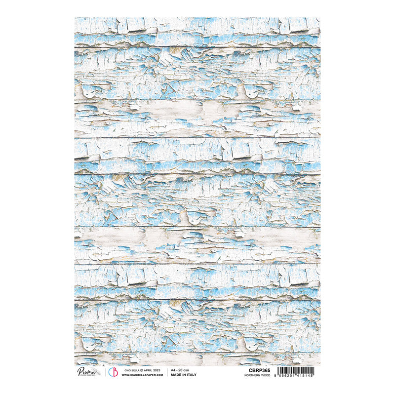 Northern Wood - Ciao Bella Piuma Rice Paper A4 - 5 Pack