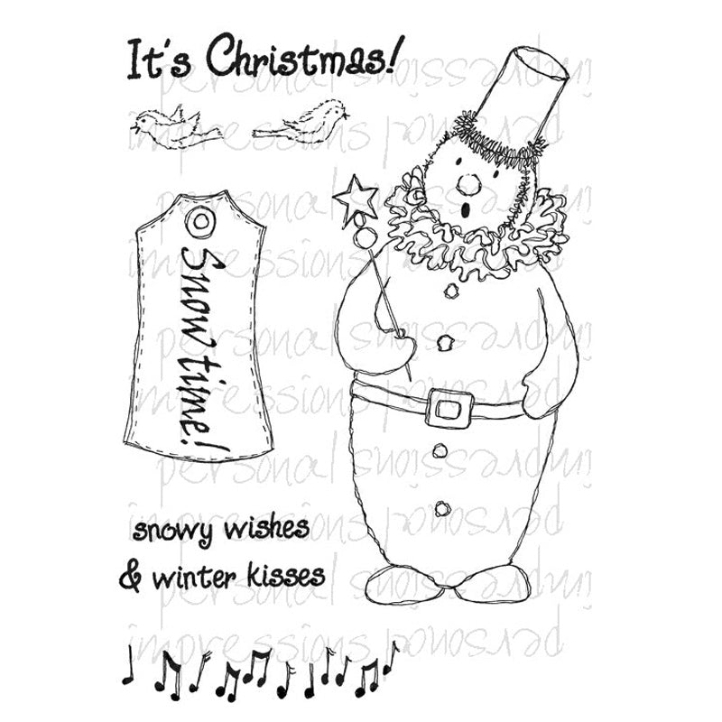 Photocentric Lindsay Mason Snow Time Snowman A6