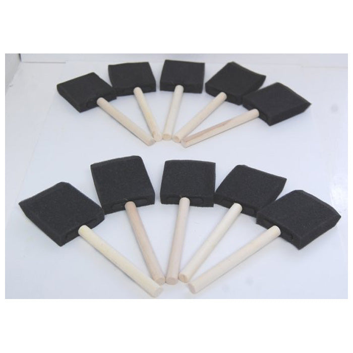 Creativ Foam Brush Lolly 5cm Pack 10