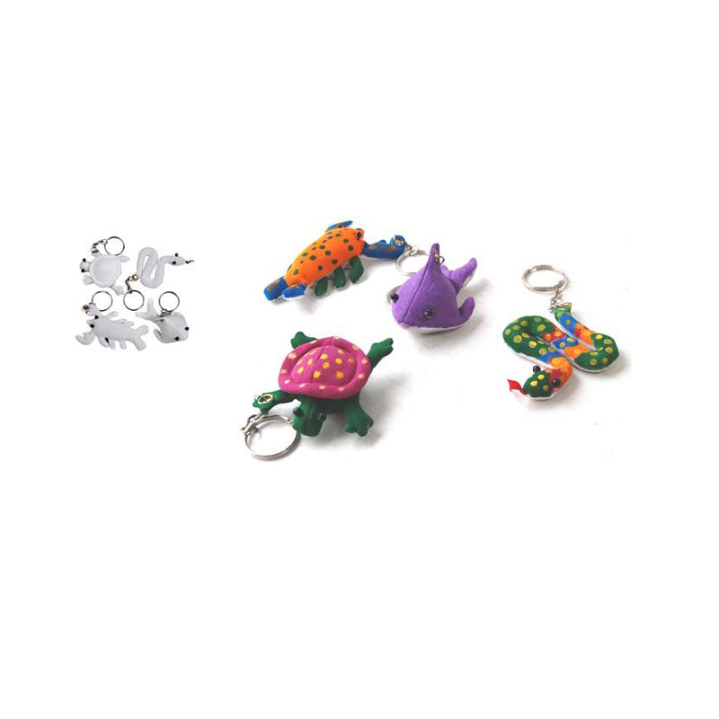 Creativ Creepy Crawly Key Ring - Pack Of 4