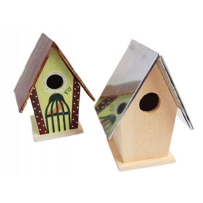 Creativ Bird Box With Zinc Roof - Single