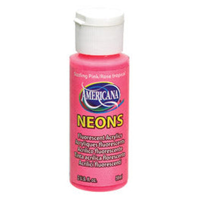 DecoArt Sizzling Pink Americana Neon 2oz.