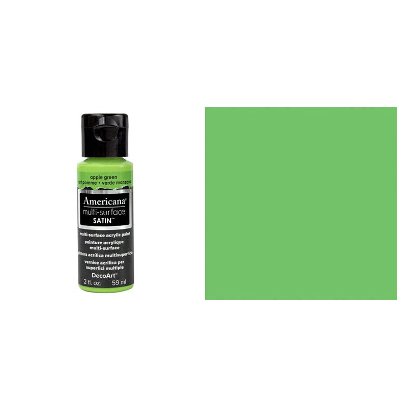 DecoArt Apple Green Multi Surface Satin