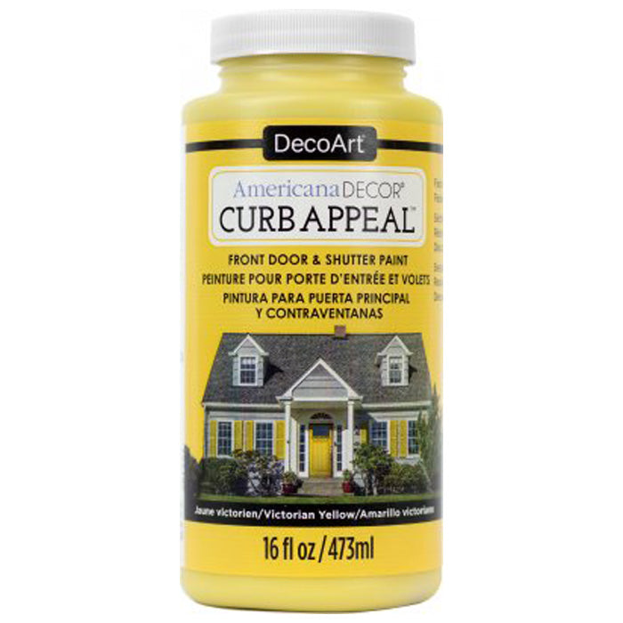 DecoArt Victorian Yellow Curb Appeal