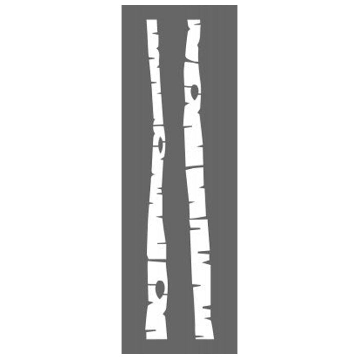 DecoArt Birch Trees Stencil Pack Of 2