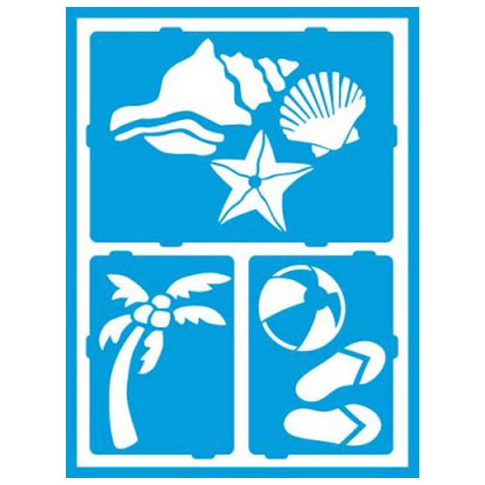 DecoArt Fun In The Sun Stencil