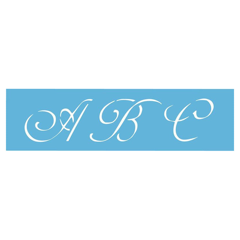 DecoArt 7.62cm Monogram Alphabet Boarder