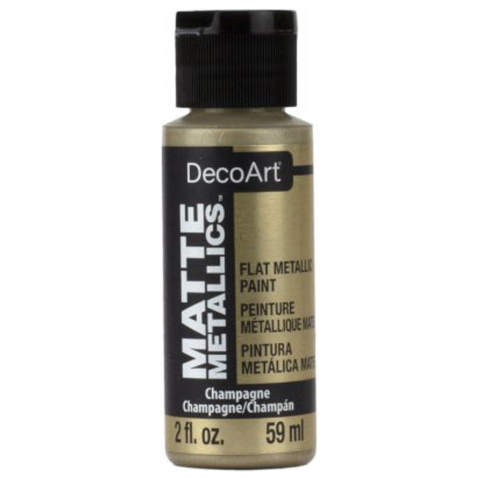 DecoArt Champagne Matte Metallics 2oz