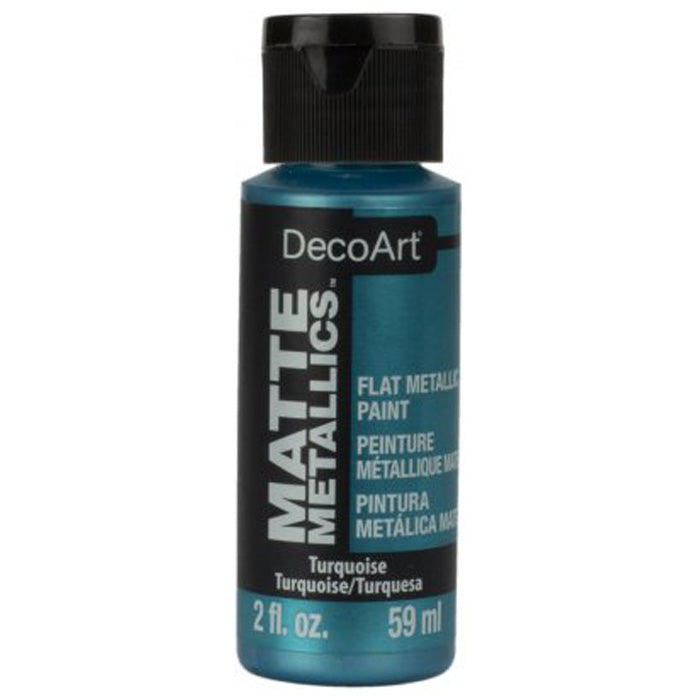 DecoArt Turquoise Matte Metallics