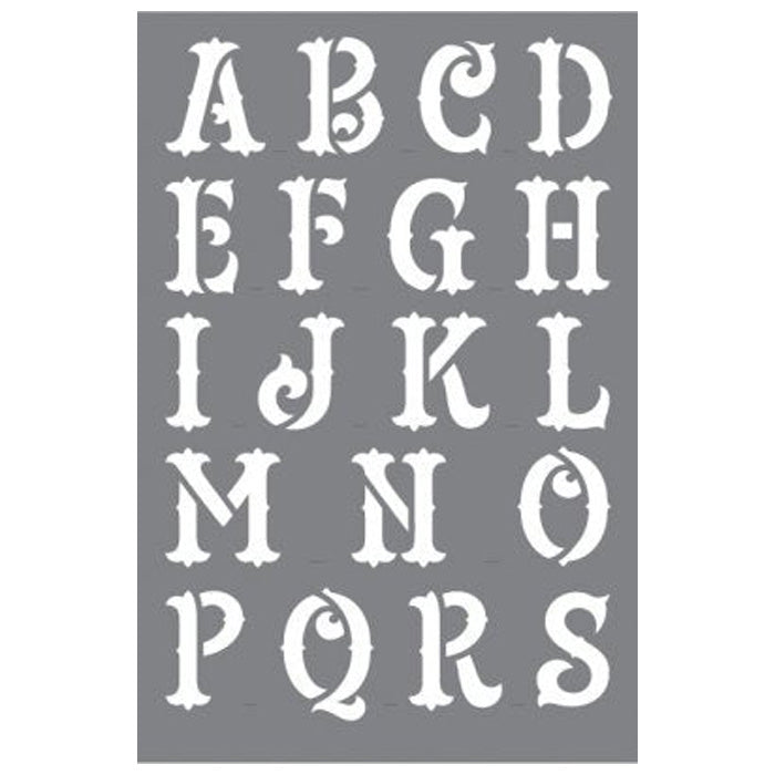 DecoArt Outlaw Stencil