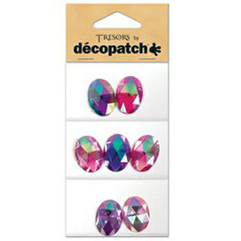 Oval Shapes, Pink / Purple