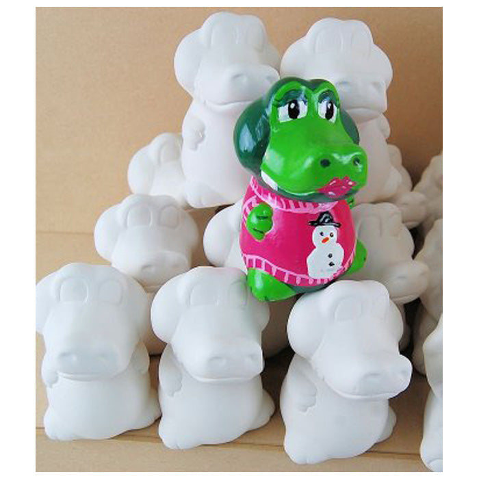 Country Love Crafts Party Time Crocodile (dino) (Carton Of 12)