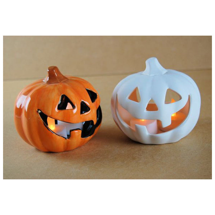 Pumpkin Tealight Holder (Carton Of 6)