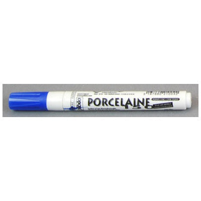 Pebeo Fine Porcelain Pen Blue 0.7mm Nib Air-dry