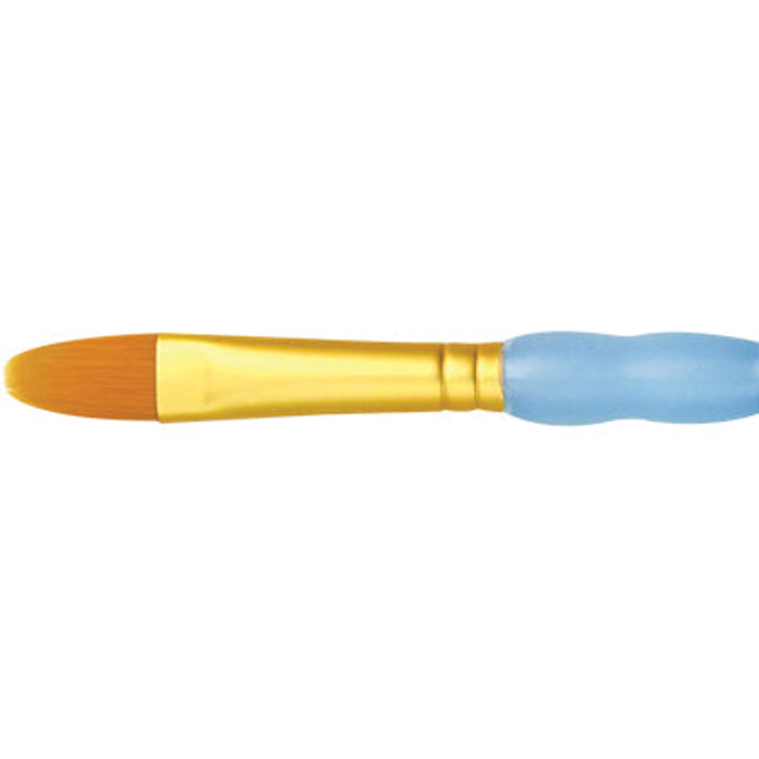 Royal Brush Company Crafters Choice Gold Taklon Filbert Size 2 3 Pack