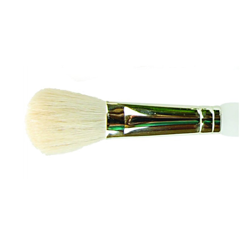 Royal Brush Company Soft Grip Lh Snow White Fan Brush - Single