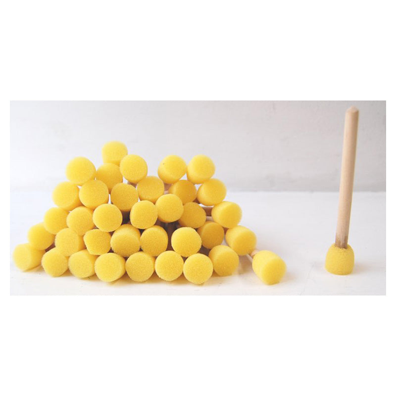 Country Love Crafts Sponge Dabber 1.5cm Value Pack (pack Of 50)
