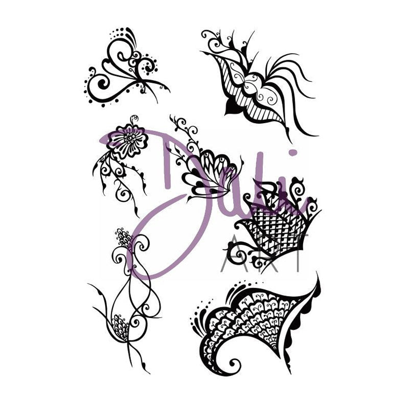 Photocentric Daliart Paisley Henna Patterns