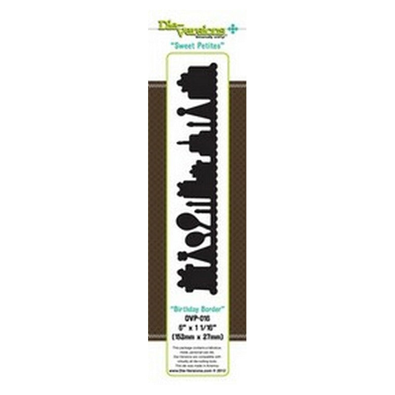 Die-Versions Sweet Petites Birthday Border