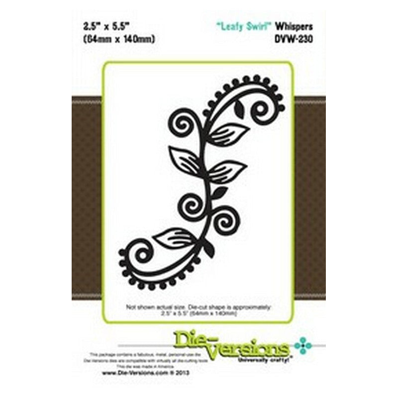 Die-Versions Whispers - Leafy Swirl