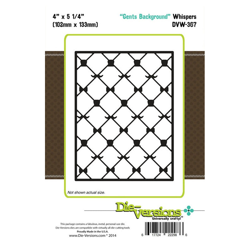 Die-Versions Whispers - Gents Background