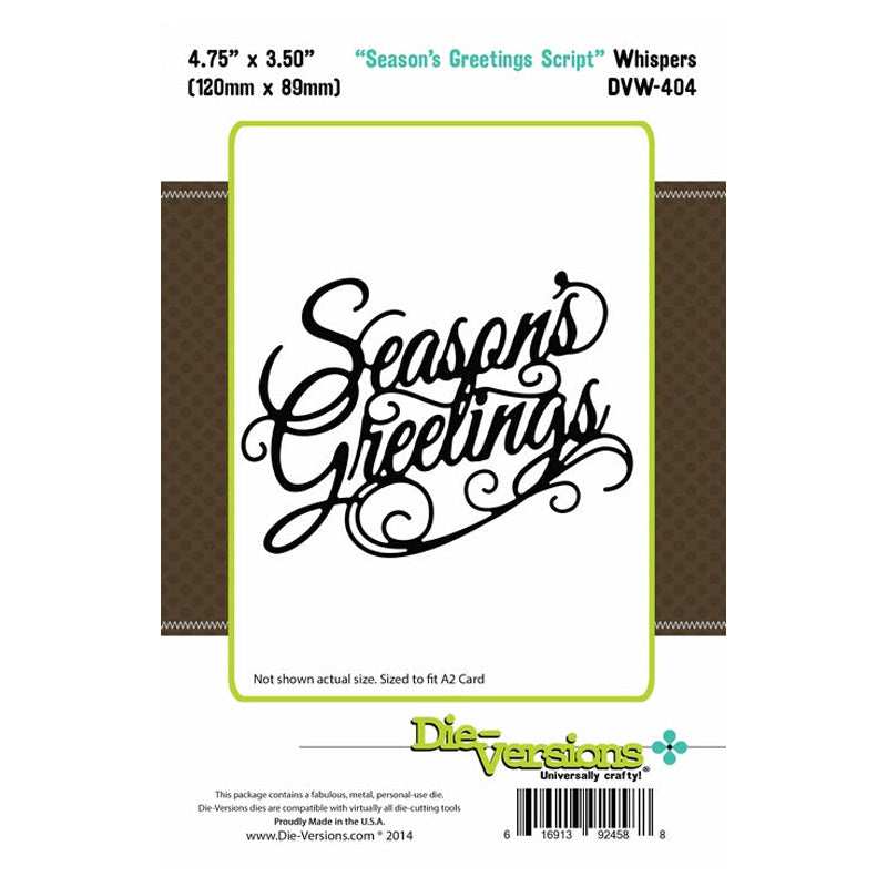 Die-Versions Whispers - Seasons Greetings S