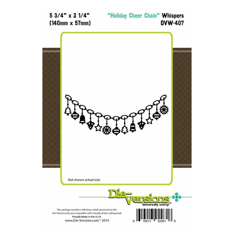 Die-Versions Whispers - Holiday Cheer Chain