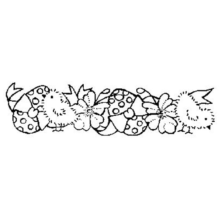 Easter Chick Border